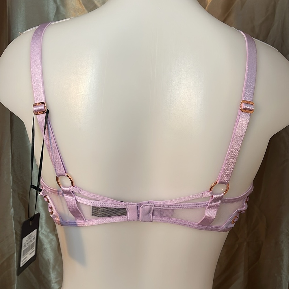 Honey Birdette Jerry Lilac Bra - Picture 4 of 7